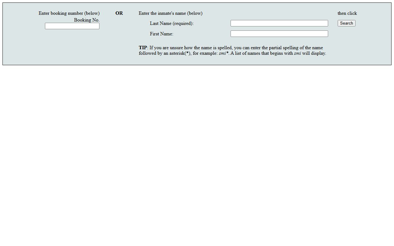 Fresno County Sheriff inmate search for recent arrest records